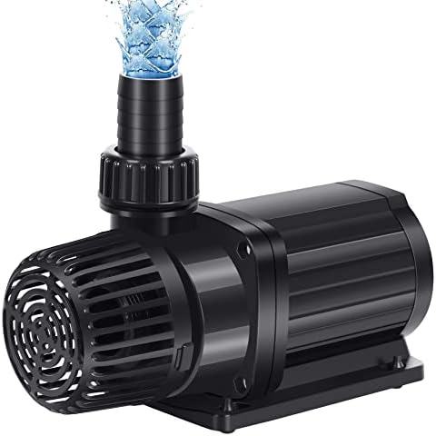 Forever Speed Eco Filterpumpe mit Durchflussmenge für Gartenteich, 8000 l/h, 80 W
