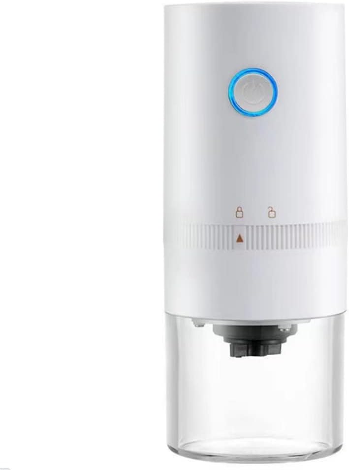 Portable Coffee Grinder Electric Home Outdoor Blenders Profession Adjustable Beans Grinding(D)