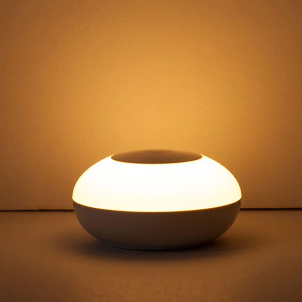 Lampka nocna LED funkcją bezprzewodowego ładowania, lampa stołowa 5 W Touch Ściemniane ładowanie USB, magnetyczna lampka nocna/oddzielna, poziom jasności 3, 3000 K ciepła biel sypialni Salon Biuro