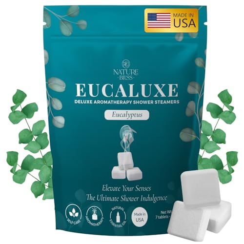 Eucalyptus Shower Steamers - 7 Pack Aromatherapy Tablets
