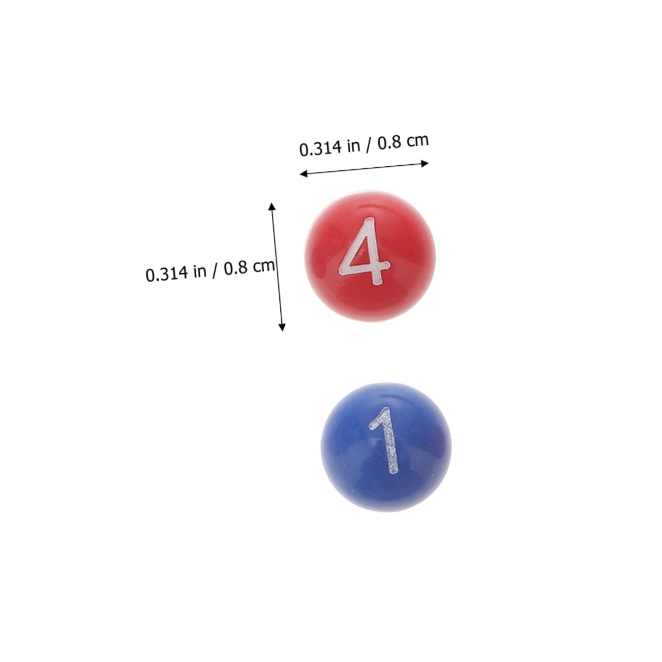 Toyvian 4 Set Di Giochi Per Feste Di Natale in Plastica Numerata Versatili Per Le Occasioni *4