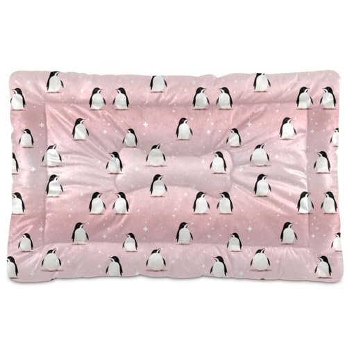Cute Penguin Dog Bed Cat Bed Soft Comfortable Pet Bed Non-Slip Calming Kennel Pad for Small Medium Large Dogs Cats A112985