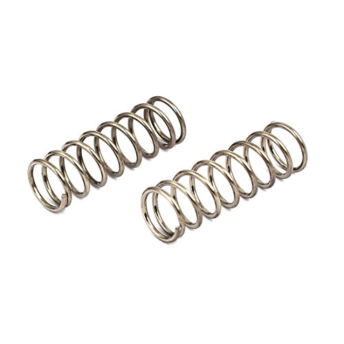 sourcing map 10x 304 Edelstahl Druckfedern Silberton 1mmx10mmx30mm