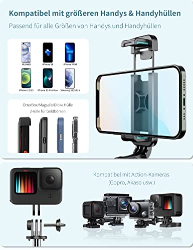 Selfie-Stick KzomKzoo – Erweiterbares 4-in-1 Stativ