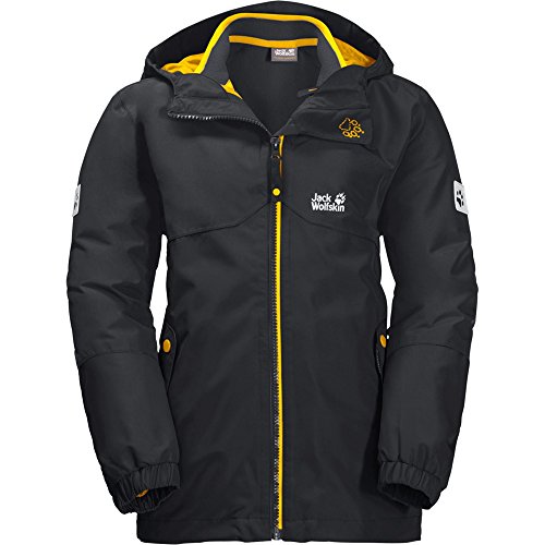 Jack Wolfskin Iceland 3in1 Jacket Kids Jacket - Phantom, X-Large