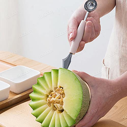 Boleador Cortador Decorador Alimentos Faca Frutas E Legumes