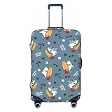 Ajustement idéal : conçues avec précision, nos housses de valise Surf Shark pour bagages garantissent un ajustement parfait avec un trou de poignée télescopique, des trous de fermeture éclair cachés et un trou de poignée supérieure pour les poignées latérales