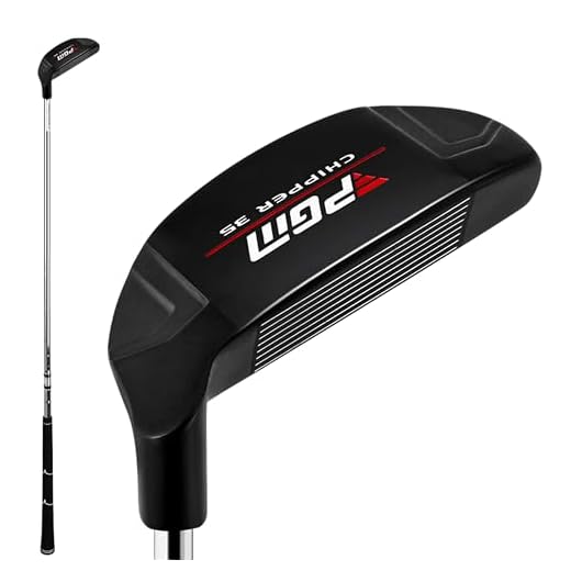 PGM Golf Club Chippers, Blade Putters for Men & Women - Easy Flop Shots – Legal for Tournament Play, Quickly Cuts Strokes from Your Short Game 35 Degree