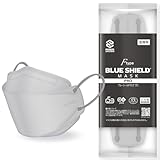 パイオニア ブルーシールドマスク ５層 Ｆタイプ フリーサイズワイド シルバーグレー 30枚 抗菌 医療用マスク クラス３ 日本製 不織布