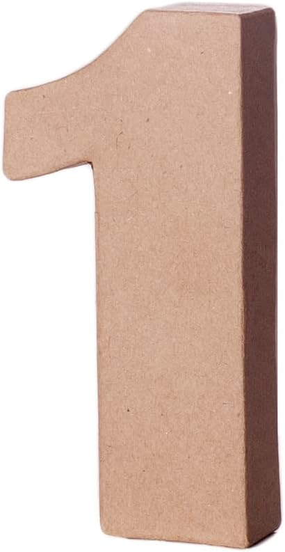 INNSPIRO Paper Mache, Brown, Small