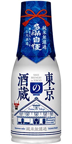 石川酒造 多満自慢 東京の酒蔵 純米無濾過 [ 日本酒 東京都 180ml×24本 ]