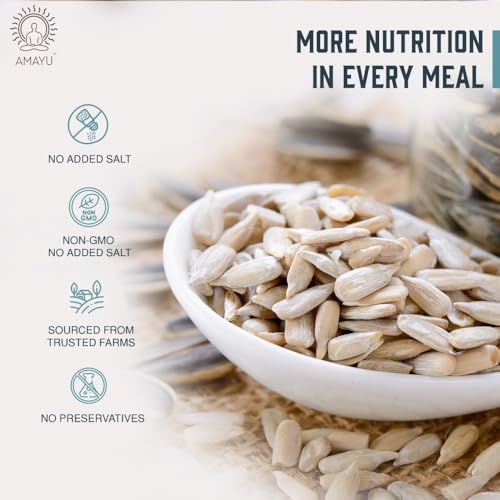 Image of Amayu Ratna Pumpkin, Sunflower & Flax Seeds Combo Pack offer | Edible Healthy Seeds for Eating | Rich in High Protein & Fiber | Natural Superfood for Digestion, Immunity & Weight Wellness | pack of 3