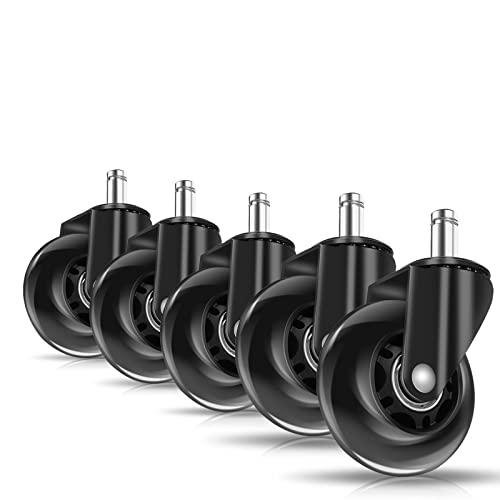 Silla de oficina con ruedas y ruedas de suelo duro Cover