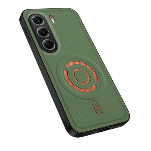 MTRIEBA Magnetic Phone Case for Tecno Camon 40, Green