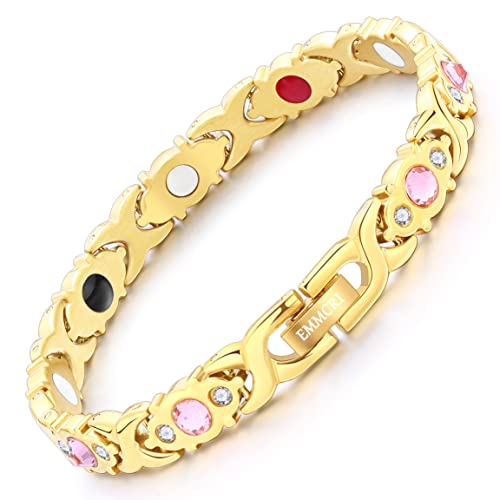EMMORI Ultra Strength Magnetic Bracelet for Woman - 3,500 Gauss