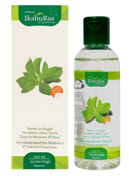 WellBeing IkshuRas - Stevia Sweetener (100 ml Trial Pack)