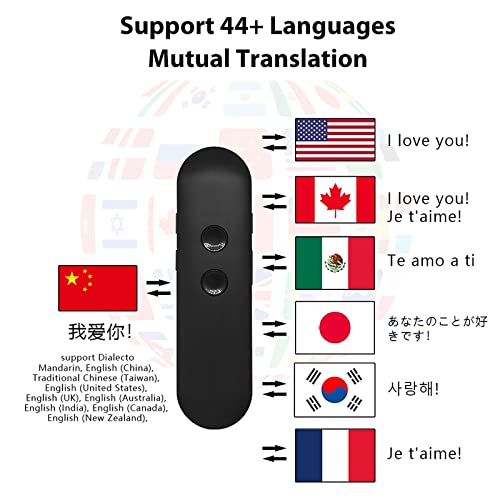 Traducteur de poche portable avec traduction simultanée bidirectionnelle - 8