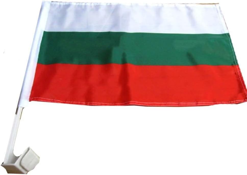 12x18 Wholesale Lot 12 Bulgaria Country Car Vehicle 12"x18" Flag