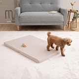エムール 3D Fiber ペットマット 犬 ベッド 介護 洗える 折りたたみ Lサイズ