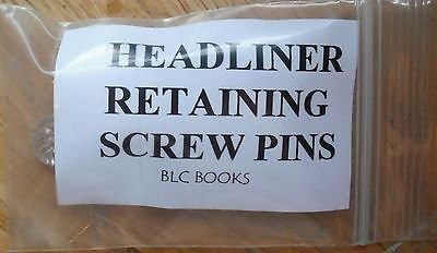 Set of (14) Sagging/Loose AUTO/CAR Headliner Repair/RETAINING PINS