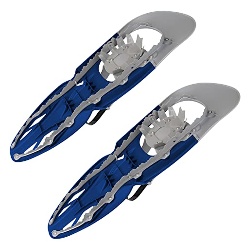 ALPIDEX Schneeschuhe mit Stöcke 25 oder 29 Inch Schnellverschluss Bindung Schuhgröße 38-46 bis 140 kg Steighilfe Tragetasche Teleskopstöcke – Bild 4