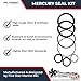 Five Star Marine Cylinder Rebuild kit for Mercury Mariner Trim tilt 1988-2006 813432A3 FSM001