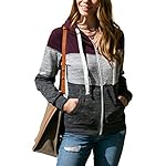 DOUBLJU Lightweight Thin Zip-Up Hoodie Jacket for Women with Plus Size - Image 5