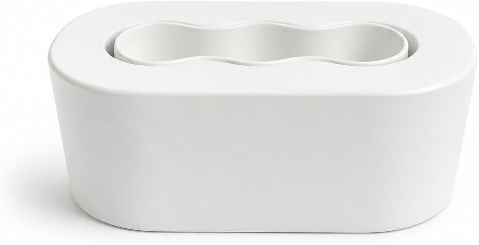 Refsan Plaster Mold for Succulent and Cactus Planter - 1-Piece Single Cavity Mold - for Ceramic and Porcelain Slip Casting