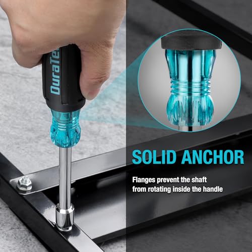 Duratech 7 Pcs Sae Nut Driver Set, Chrome Vanadium Steel Nut Drivers With Non-Slip Handles thumb #5