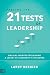 Passing the 21 Tests of Leadership: Biblical Insights for Leaving a Legacy of Leadership and Influence