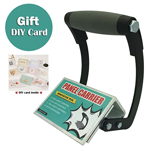 Cartlife Plywood And Drywall Panel Carrier Tool,Sheetrock Gripper,Heavy Duty Metal Gripper For Clamp Wood Board Or Drywall Lifter With Single Hand (No Back Pain) #TOP1
