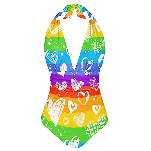 Maillot de bain respirant et doux imprimé ananas tropical avec coupe haute et dos nu