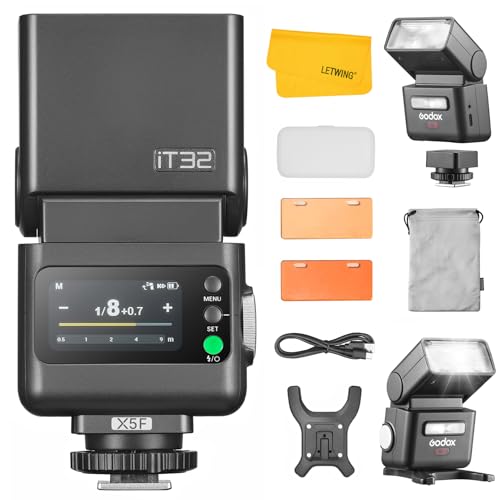 Amazon | 【GODOX正規代理店】GODOX iT32 カメラ フラッシュ+ X5 F