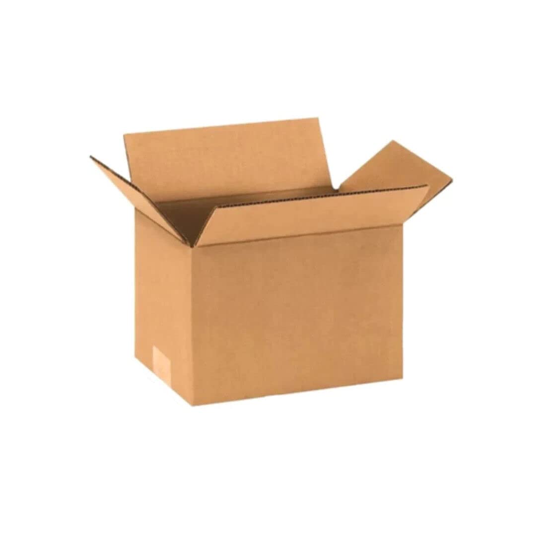 Strong Cardboard Storage Boxes for Posting Small & Large Parcels ━ Moving Bulk Gifts, Single Wall Eco Friendly Shipping Cartons, Corrugated Boxes (6x4x4 ━ 152x102x102mm, Pack of 200)