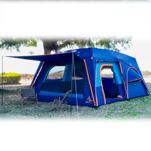KTT Extra Large Tent 12 Person,Family Cabin...