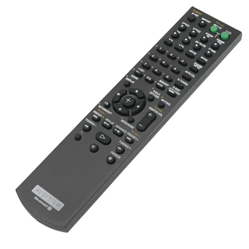 Replacement Remote Control Replace for TV/Audio/Projector RM-AAU027 for Sony HT-7200DH HT-DDW5500 HTSS2300/C RM-AAU021