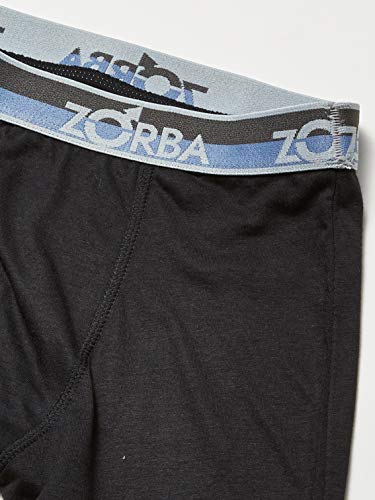 Kit 6 Cuecas Boxer Comfortblend Duo, Zorba, Masculino, Preto, M