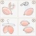 MITALOO Push up Strapless Self Adhesive Plunge Bra Invisible Backless Sticky Bras