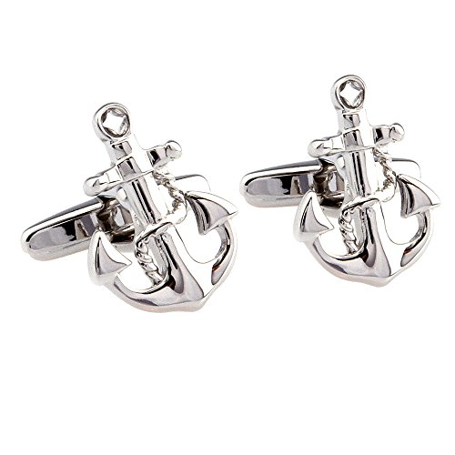 Boat Anchor Sailors Ocean Cufflinks