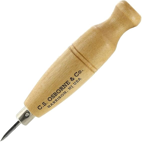 CS Osborne, 144-43 Haft with #43 Harness Awl