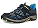 Merrell Boys' Trail Chaser Hiking Sneaker, Black/Blue, 2.5 Big Kid