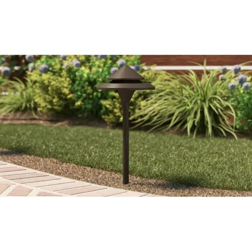 Kichler 3-Watt Olde Bronze Low Voltage Led Path Light #TOP5