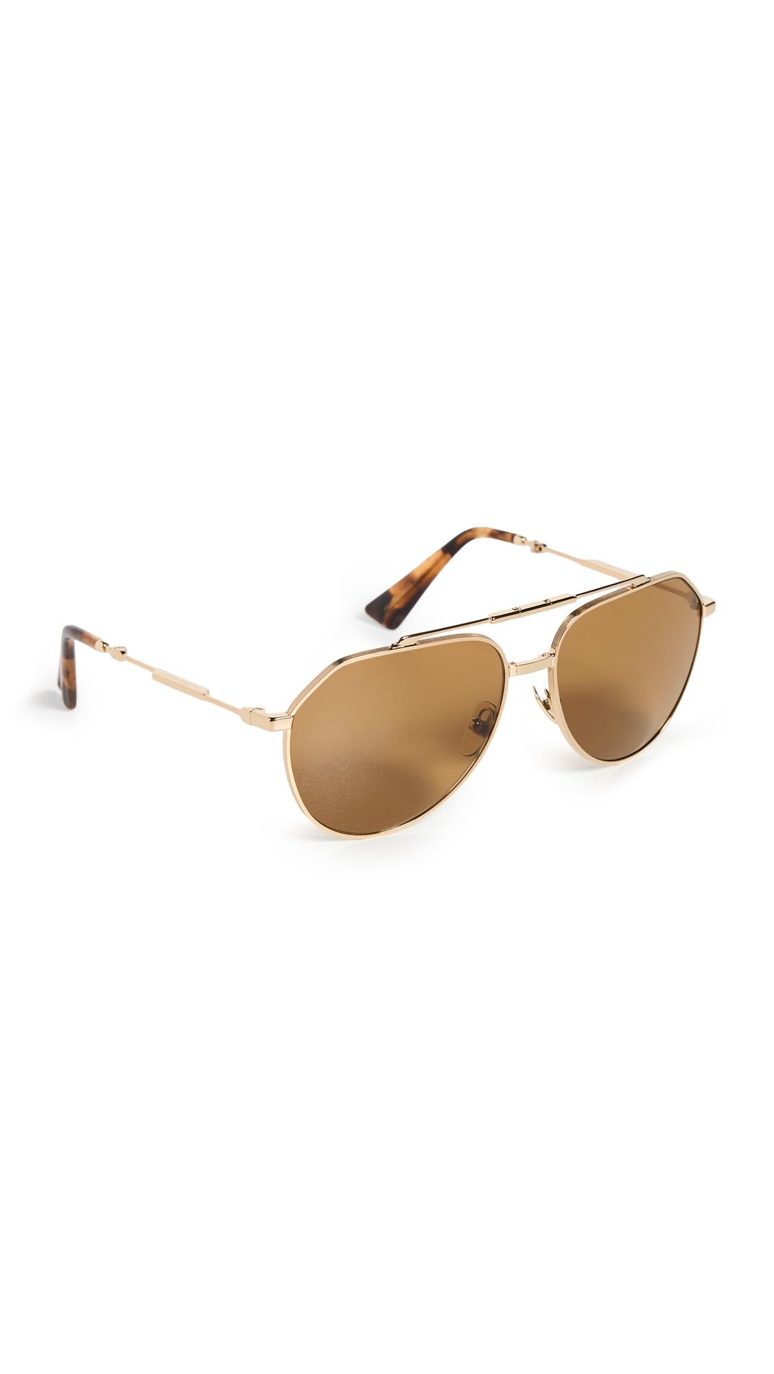 Dolce&Gabbana Man Sunglass DG2302 -  Frame color: Gold, Lens color: Brown