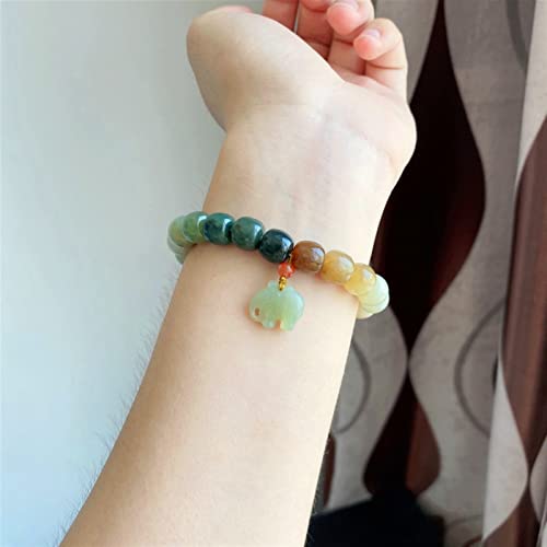 Bijoux Énergétiques d'Exception en Jade Hetian et Pendentif Charms Élégant