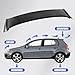 Rear Spoiler Wing Compatible with Volkswagen VW Golf GTI/ R32 MK5 2006 2007 2008 2009 Rear Trunk Wing ABS Rear Trunk Lip Wing Spoiler(Gloss Black)