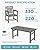 Ciokea HDPE Outdoor Dining Set, 7-Piece Patio Table and Chairs Set with Umbrella Hole, All-Weather Patio Dining Sets for 6, Durable Patio Furniture for Backyard, Garden, Lawn & Poolside, Grey