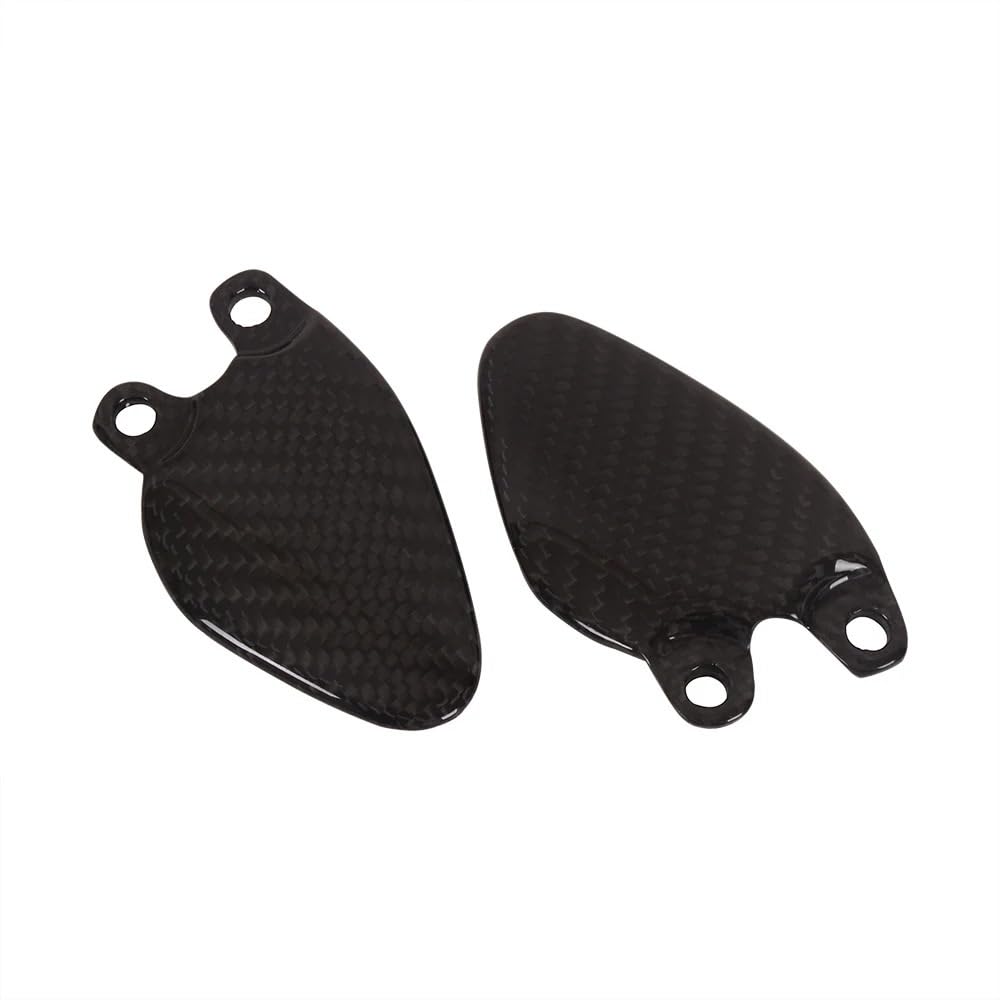 Piastra moto Accessori in fibra di carbonio Copertura pedana per