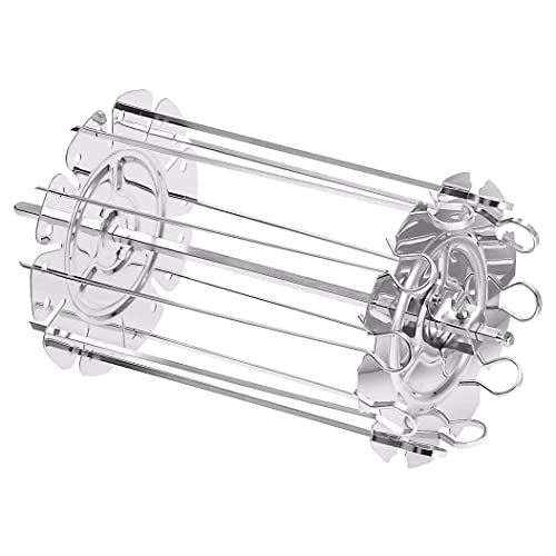 Tower Rotating Kebab Skewers, Stainless Steel, T17038005