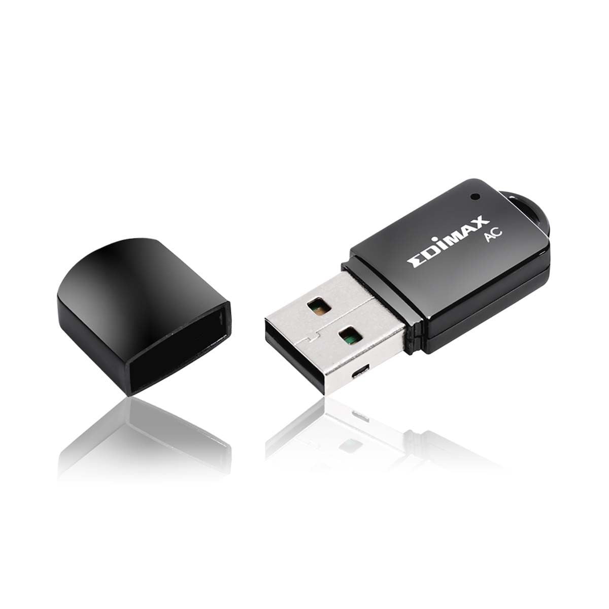 EDIMAX Adaptateur reseau sans Fil Adaptateur USB AC600 2.4/5 GHz (Dual Band) Noir
