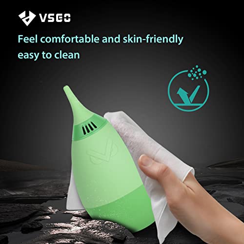 Vsgo V-B014E Filter Air Blower With Filter Tumbler Design Lens Cleaning Blower Compressed Air For Nikon Sony Canon Digital Camera Lens & Sensor Cleaning (Apple Green) #TOP3